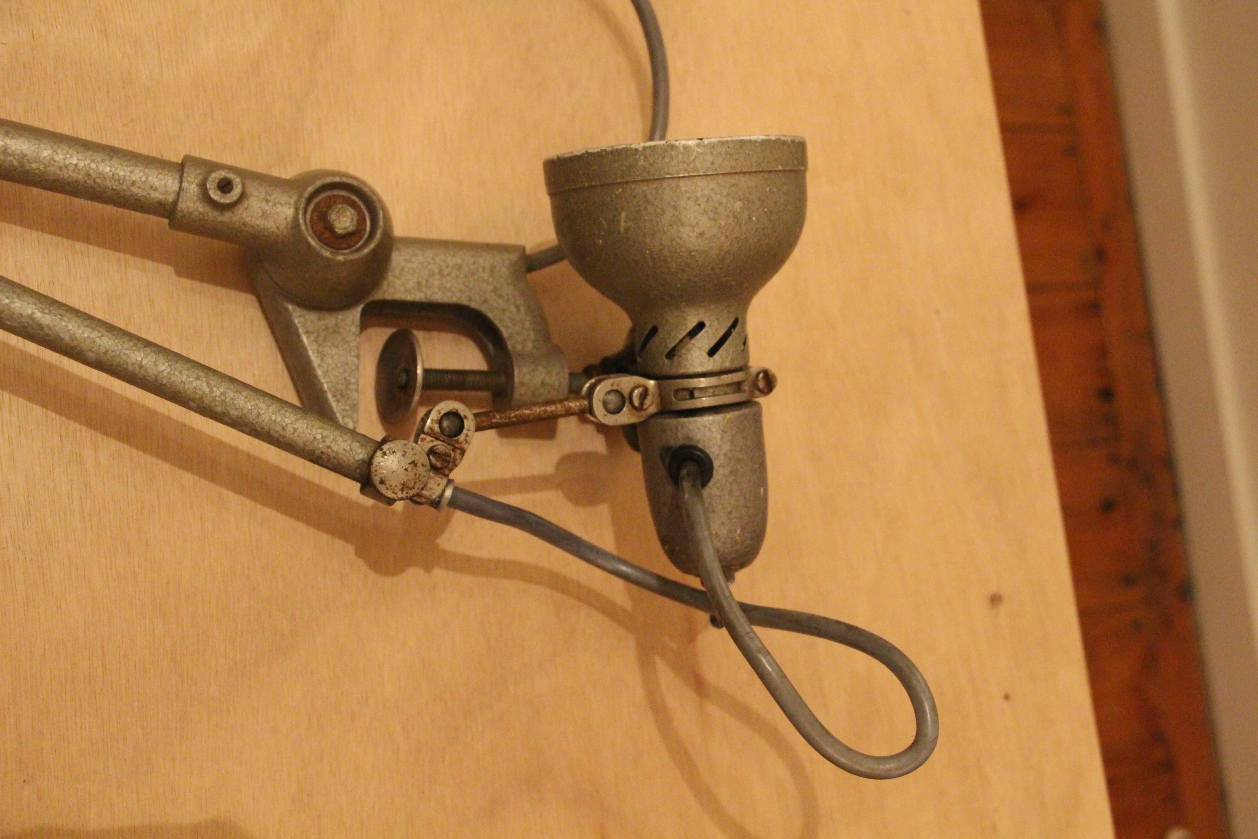 Workshop lamp style lumina telescopic 50s