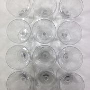 Art deco crystal glass service