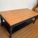 Vintage solid wood coffee table
