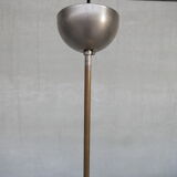Antique german opaline pendant light by Kandem
