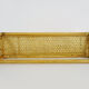 4-patère wall door and shelf. Vintage rattan coat hanger. Year 60