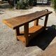 Old wooden desk