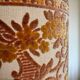 60s floral lampshade