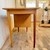 Scandinavian oak desk 1950 1960