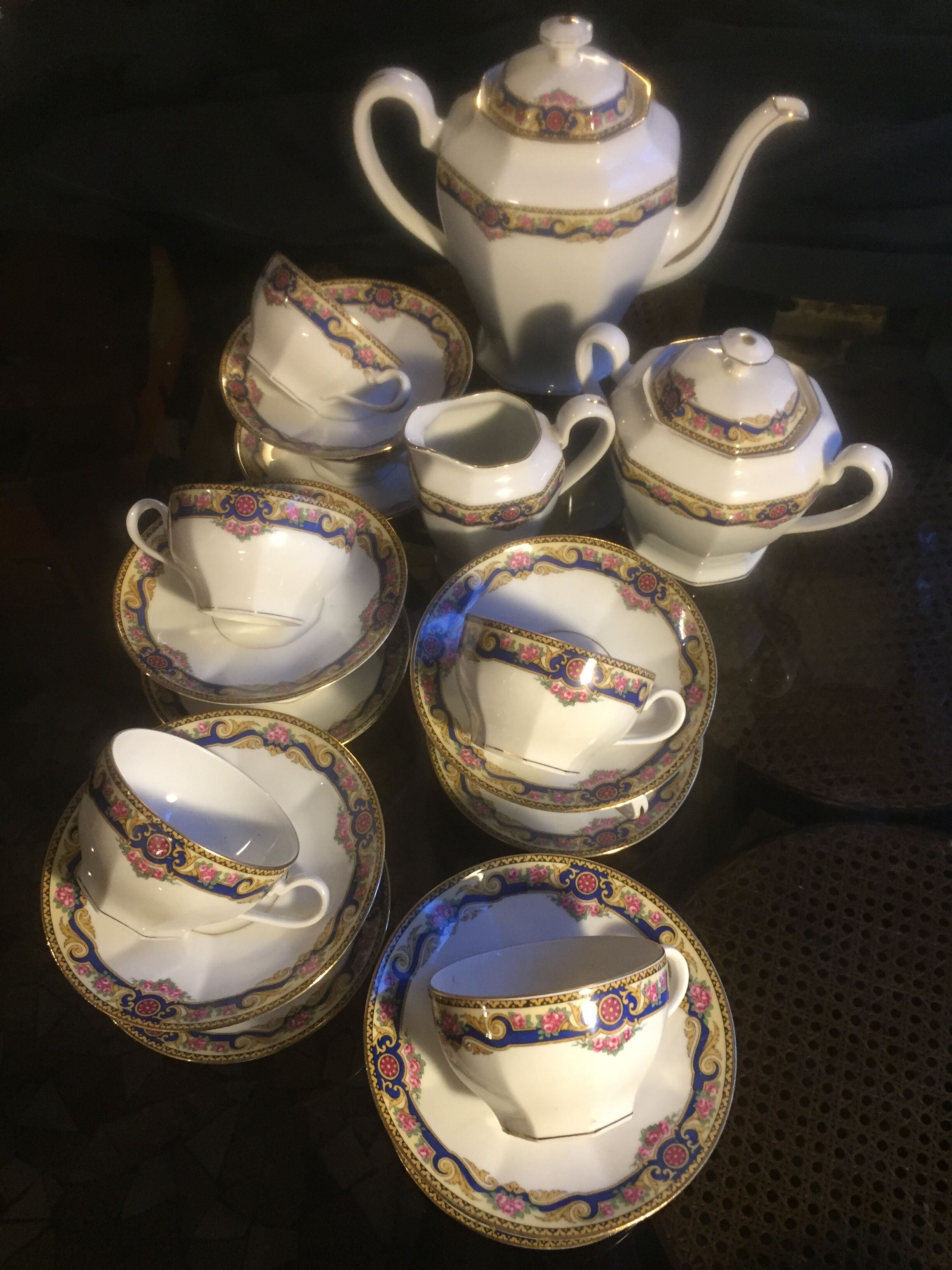 Limoges coffee service