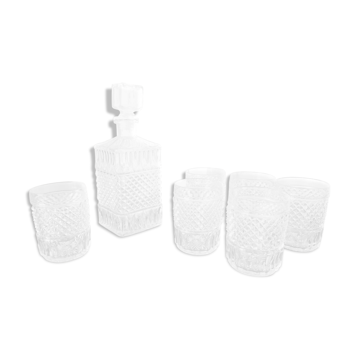 Whisky service 7 pieces