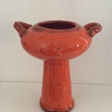 Vase ceramic year 50 orange