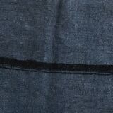 Blue & Black Ethnic Vintage Kilim Rug, 174x204Cm