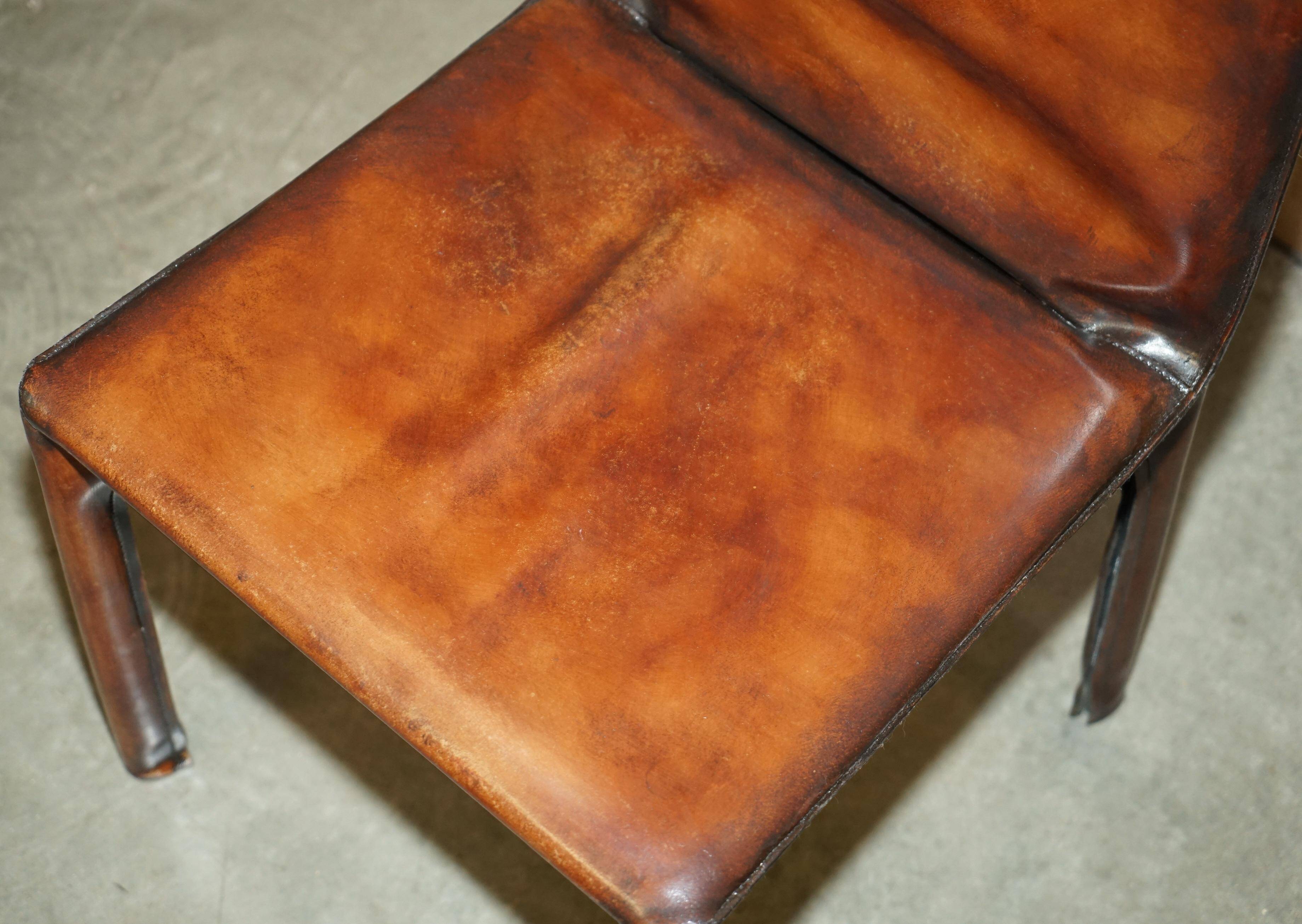 Vintage chair Cab 412 by Mario Bellini for Matteo Grassi, 1977