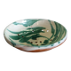 Glazed terracotta fruit bowl strainer