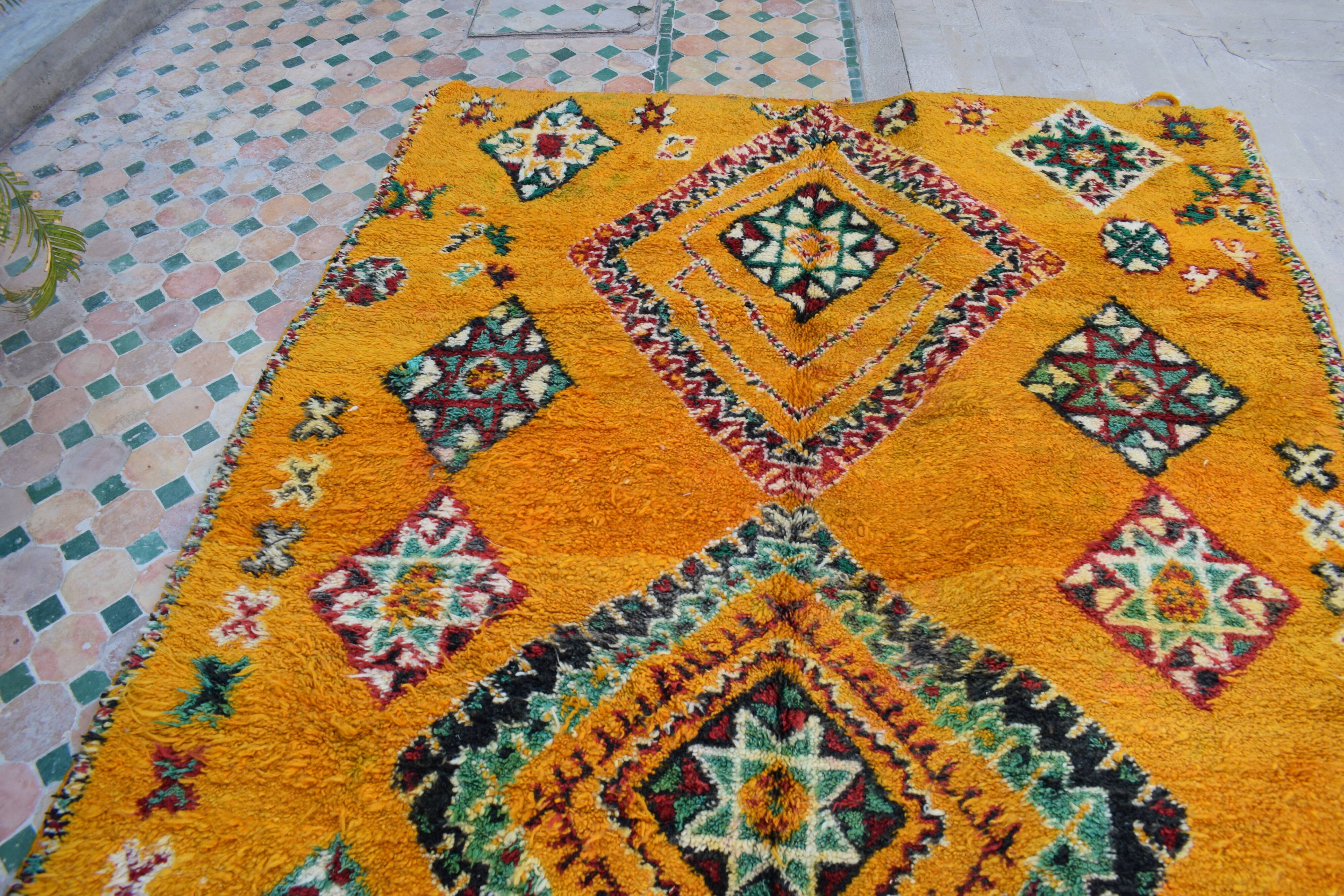 Moroccan Berber rug vintage atlas, 275x175 cm