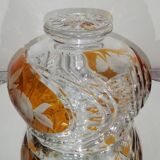 Cut and chiseled Bohemian crystal cup