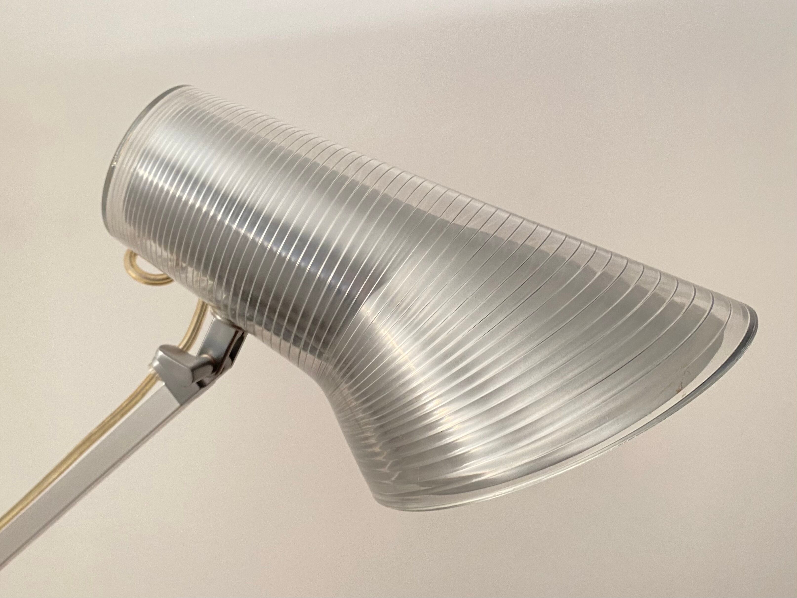 Desk lamp Kelvin T edition Flos design Antonio Citterio chrome aluminum