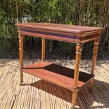 Console d'appoint à roulettes - rénovée