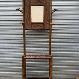 Antique bamboo coat rack / cloakroom (1920s era)