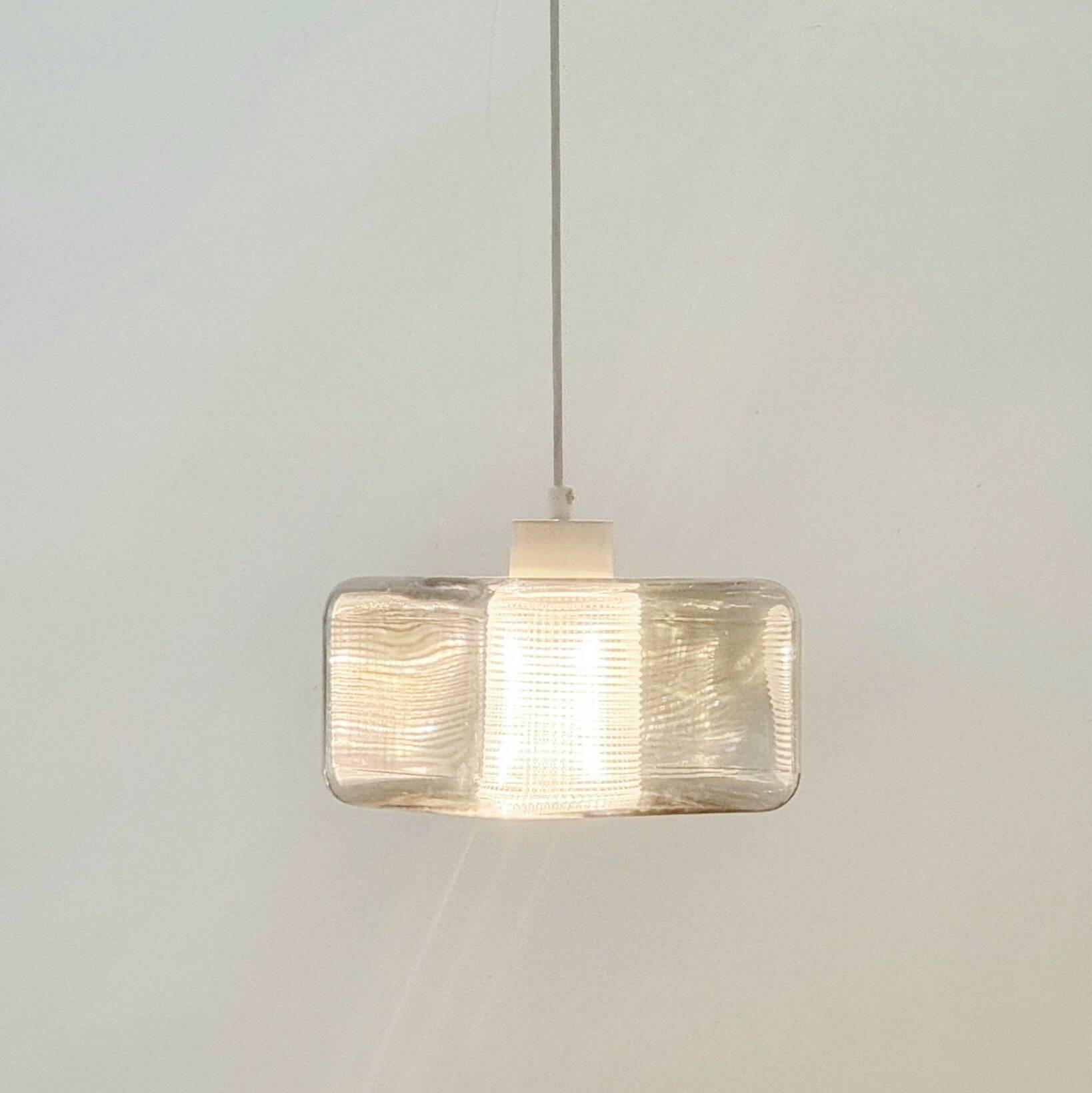 Mid-Century Scandinavian Glass Ceiling Light by C. Fagerlund for Orrefors