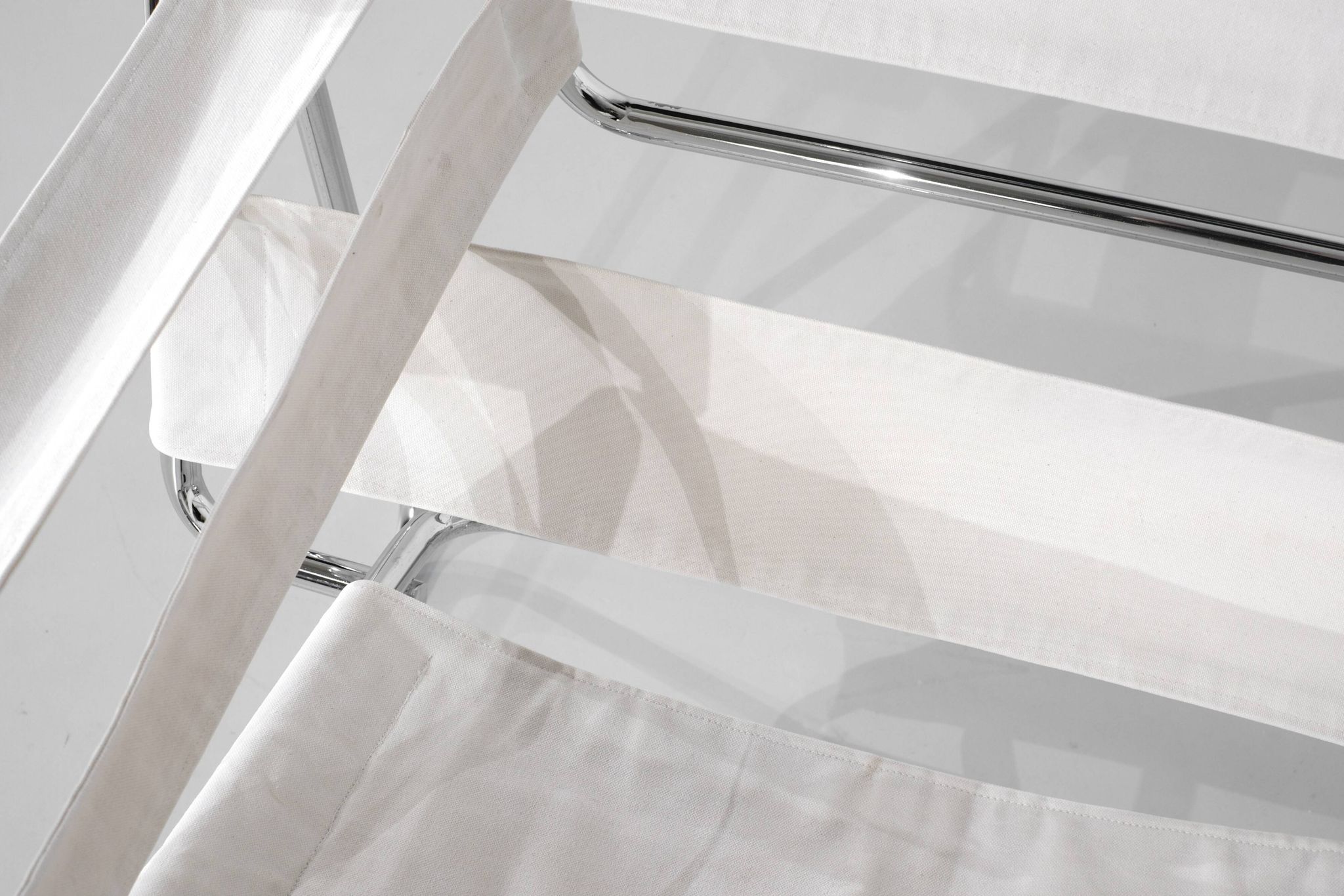 "B3 Wassily" armchair in fabric by Marcel Breuer for Bononia, Italy