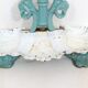 Enamelled cast iron umbrella holder