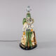 Vintage 1960s Jersey Pottery MCM Kitsch Mexican Siesta Table Lamp