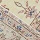 9x12 Faded Beige Large Area Vintage Persian Rug, 277x354 Cm