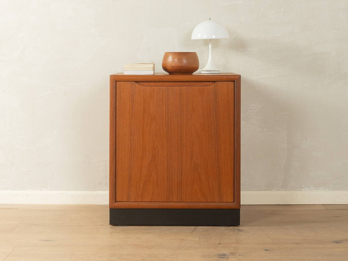 Classic chest of drawers from the 1960s with practical, closed storage space