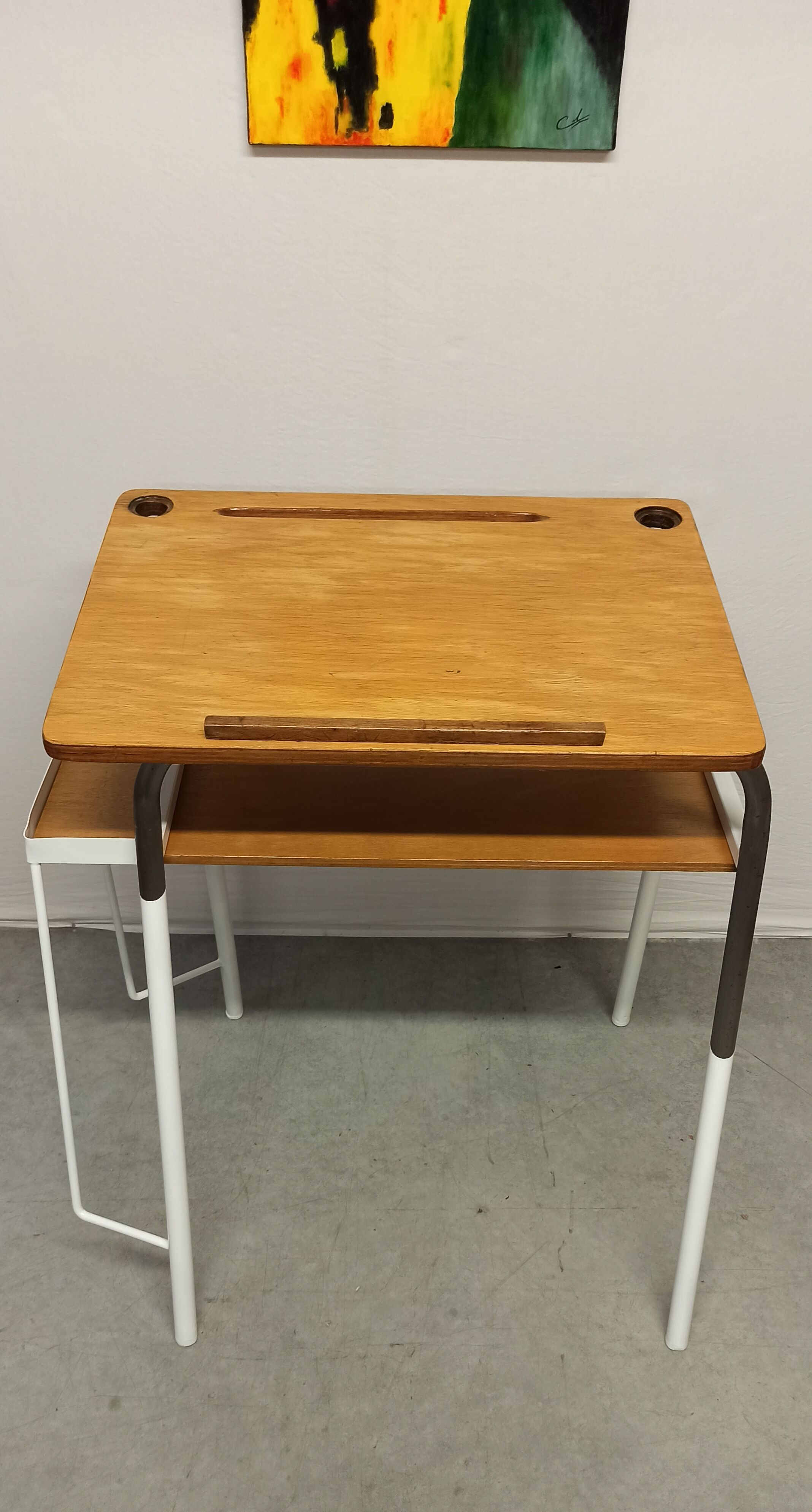 School desk / vintage drawing table