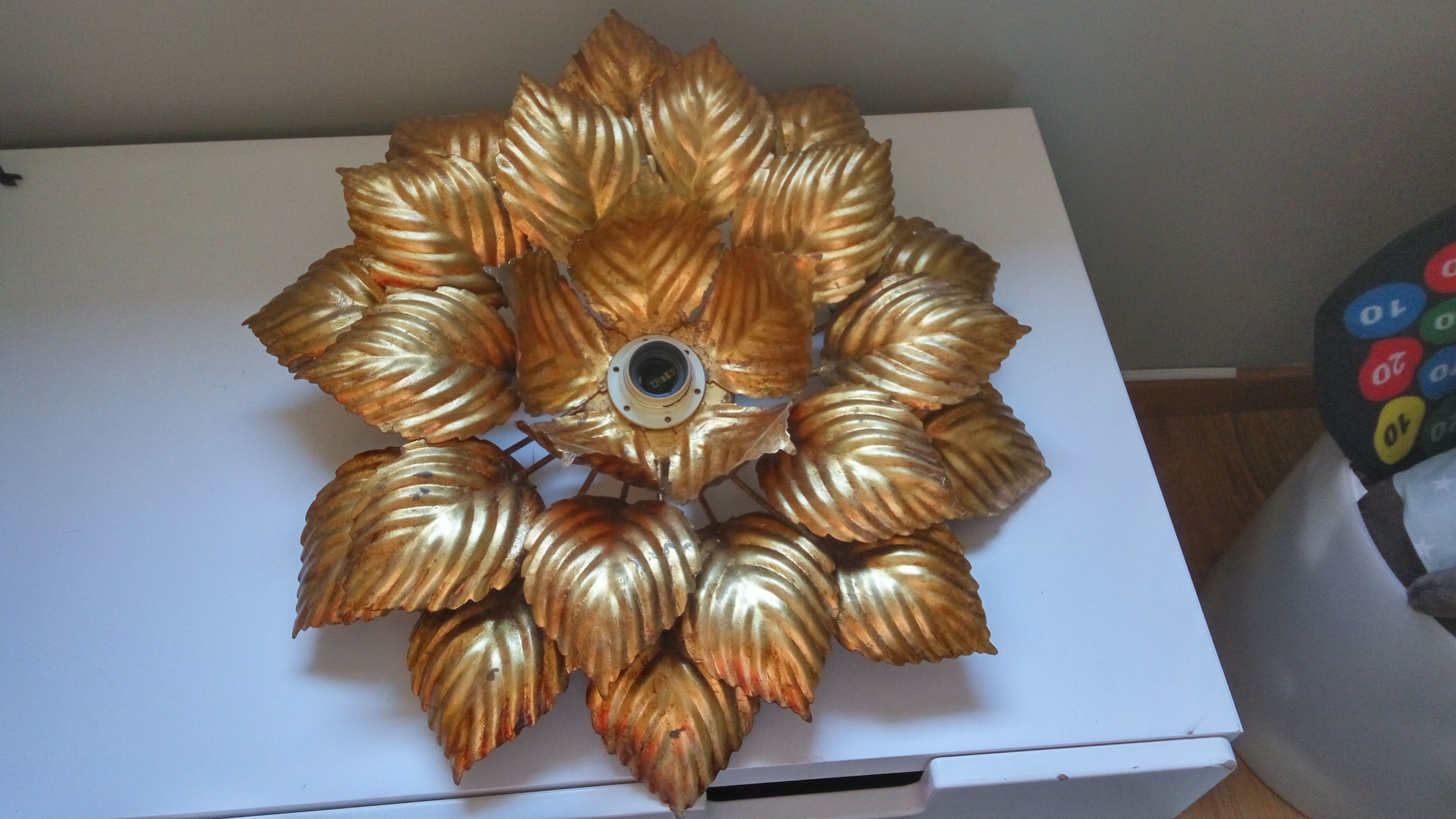 Applique flower vintage