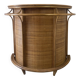 Vintage rattan bar