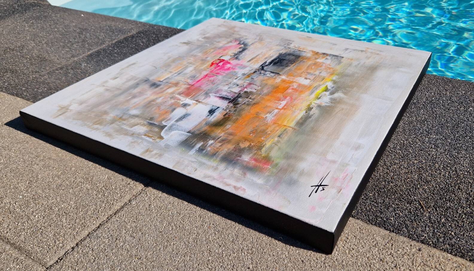 Abstract painting painting