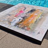 Tableau peinture abstraite