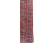Tapis vintage turc de oushak tissé à la main 46x373 cm
