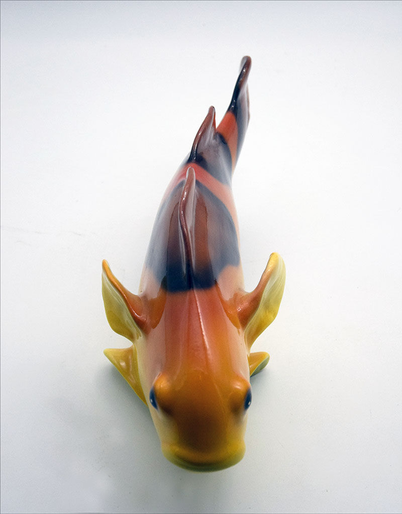 Fish in glazed ceramic 1960's