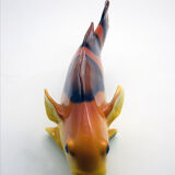 Fish in glazed ceramic 1960's