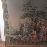 Genuine woven tapestry in the Aubusson style – pastoral French tapestry