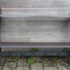 Old workshop wall shelf