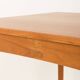 Small square exendable vintage teak table,Denmark|1960s