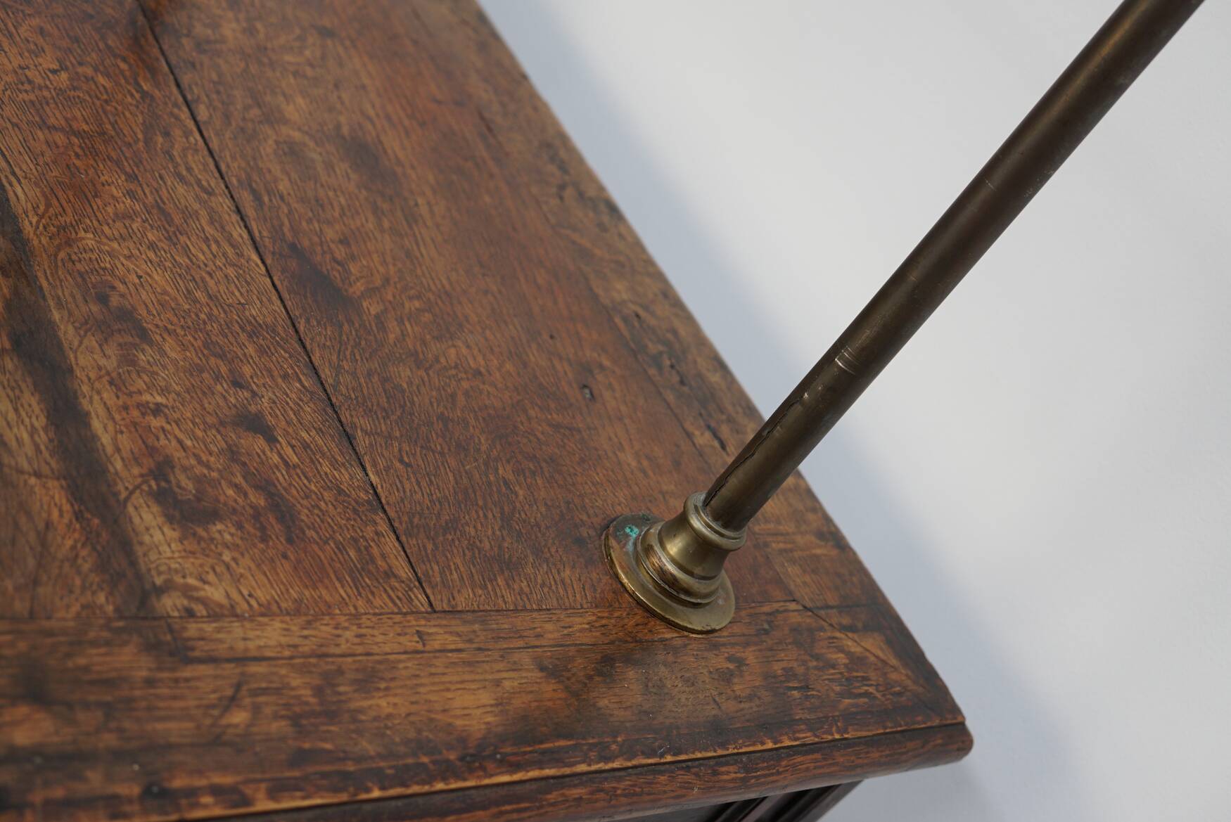 Antique French Oak Shop Counter Cabinet / Shelving Unit, 19th Century