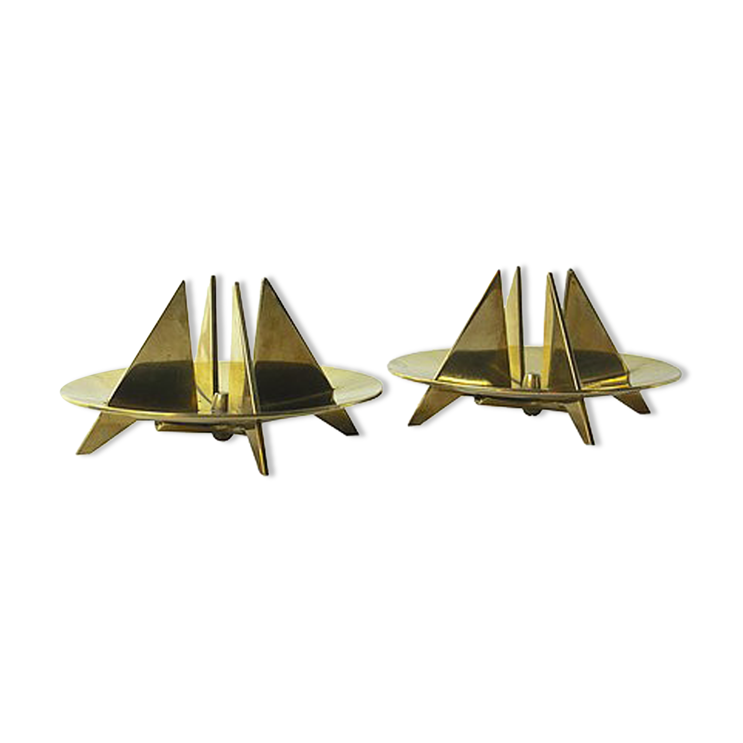 Vintage Candle Holders by Pierre Forsell for Skultana, 1950's