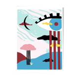 Art print “look” a4