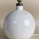 Cracked ceramic ball lamp art deco 1930