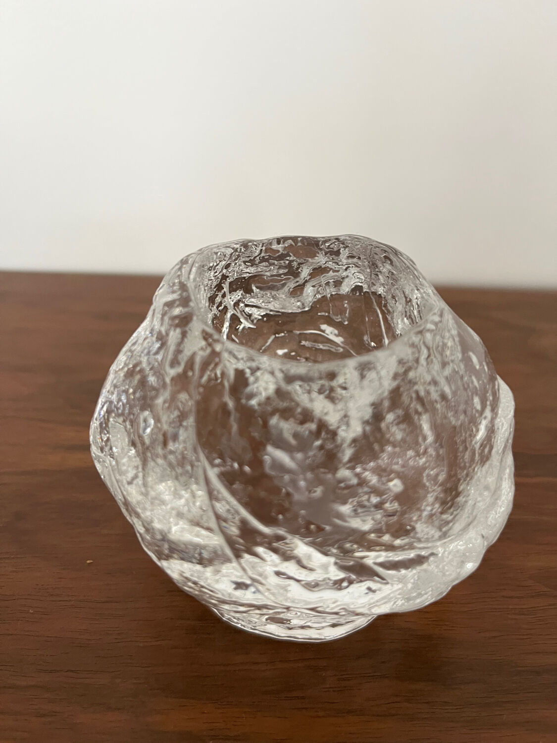 "Snowball" candle holder Kosta Boda