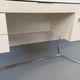 Vintage Bauhaus style desk in melamine and chrome metal from the 1970s.