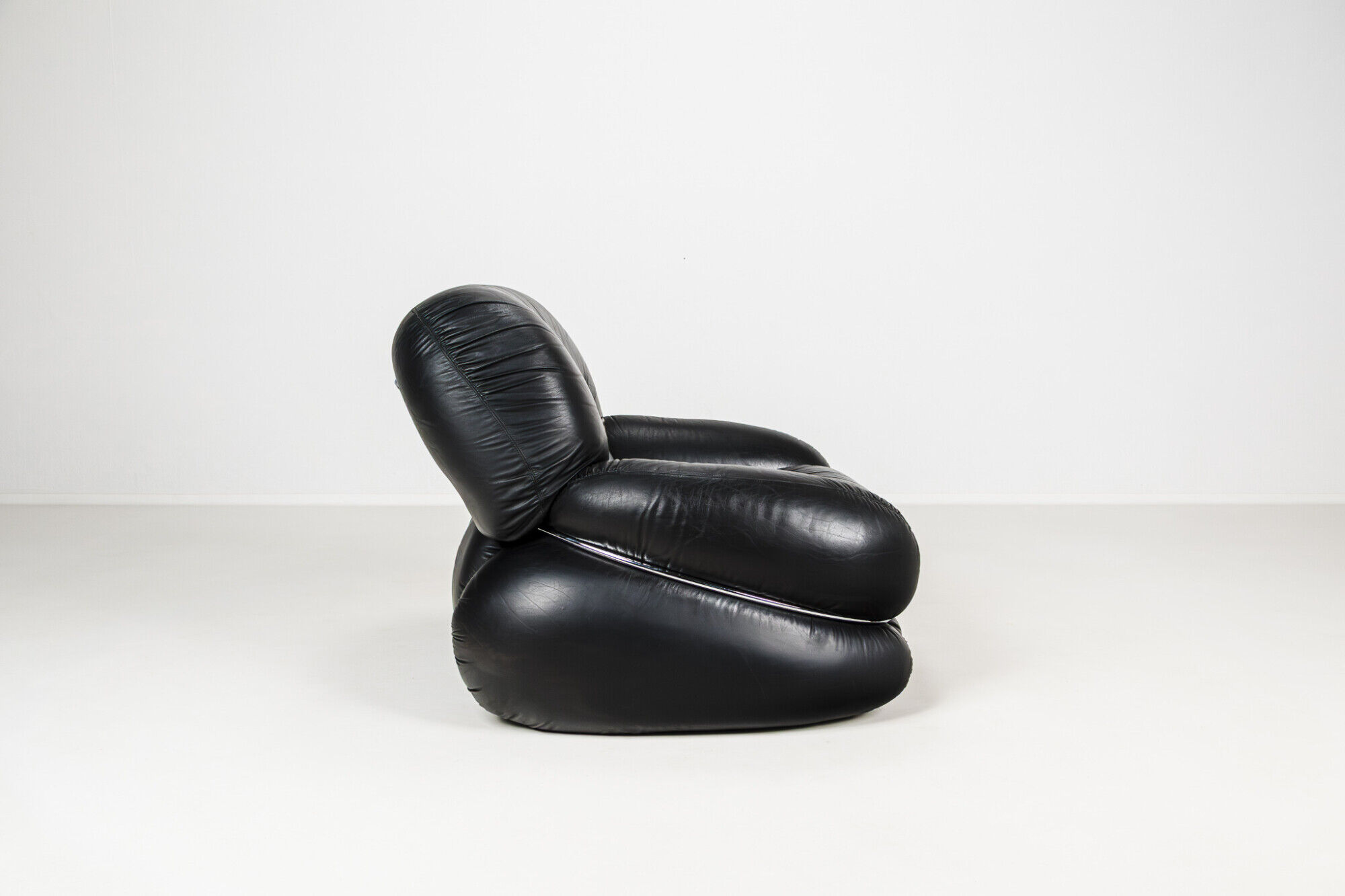 Three-piece lounge set model OKAY by Adriano Piazzesi, Italy, 1970s