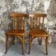 2 bistro chairs