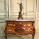 20th century Regency marquetry commode