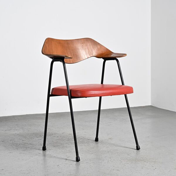 Fauteuil modèle 675 par Robin et Lucienne Day, Airborne, France, années 1950