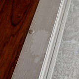 Modular wall system with rosewood panels Georges Frydman 70 years efa editor