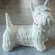 Ceramic zoomorphic dog statue