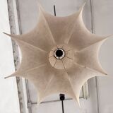 Pair of Italian Designer Cocoon Pendant lights original from the 1960s