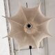 Pair of Italian Designer Cocoon Pendant lights original from the 1960s